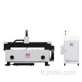 1000W 3015 4015 6015 Machine de coupe laser à fibre CNC en acier inoxydable avec table métallique